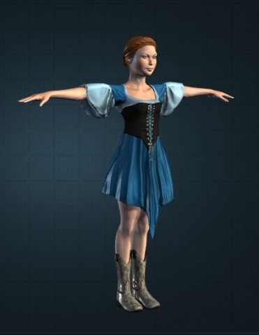 human-cristina 3D-Modell .c4d .max .obj .3ds .fbx .stl .blend 