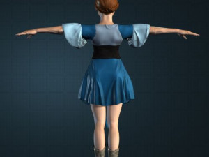 human-cristina 3D-Modell