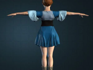 human-cristina 3D Model
