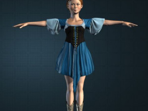 human-cristina 3D-Modell