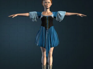 human-cristina 3D Model