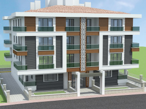 modern building 3D Model