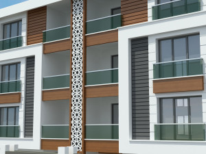 modern building 3D Model