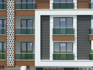 modern building 3D Model