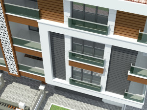 modern building 3D Model