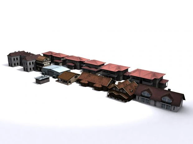environment 3D Model .c4d .max .obj .3ds .fbx .stl .blend 