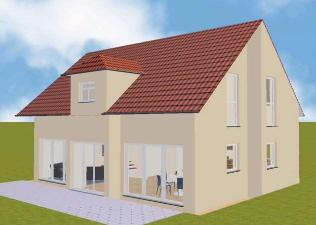 House 03 3D Model .c4d .max .obj .3ds .fbx .stl .blend 