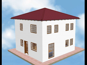 House 07 Modello 3D