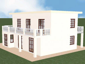 मकान 02 3D मॉडल