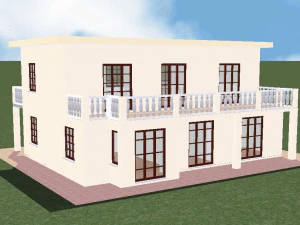 मकान 02 3D मॉडल