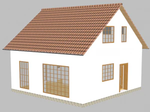 मकान 08 3D मॉडल