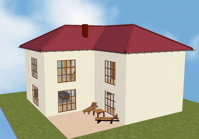 House 13 Modèle 3D .c4d .max .obj .3ds .fbx .stl .blend 