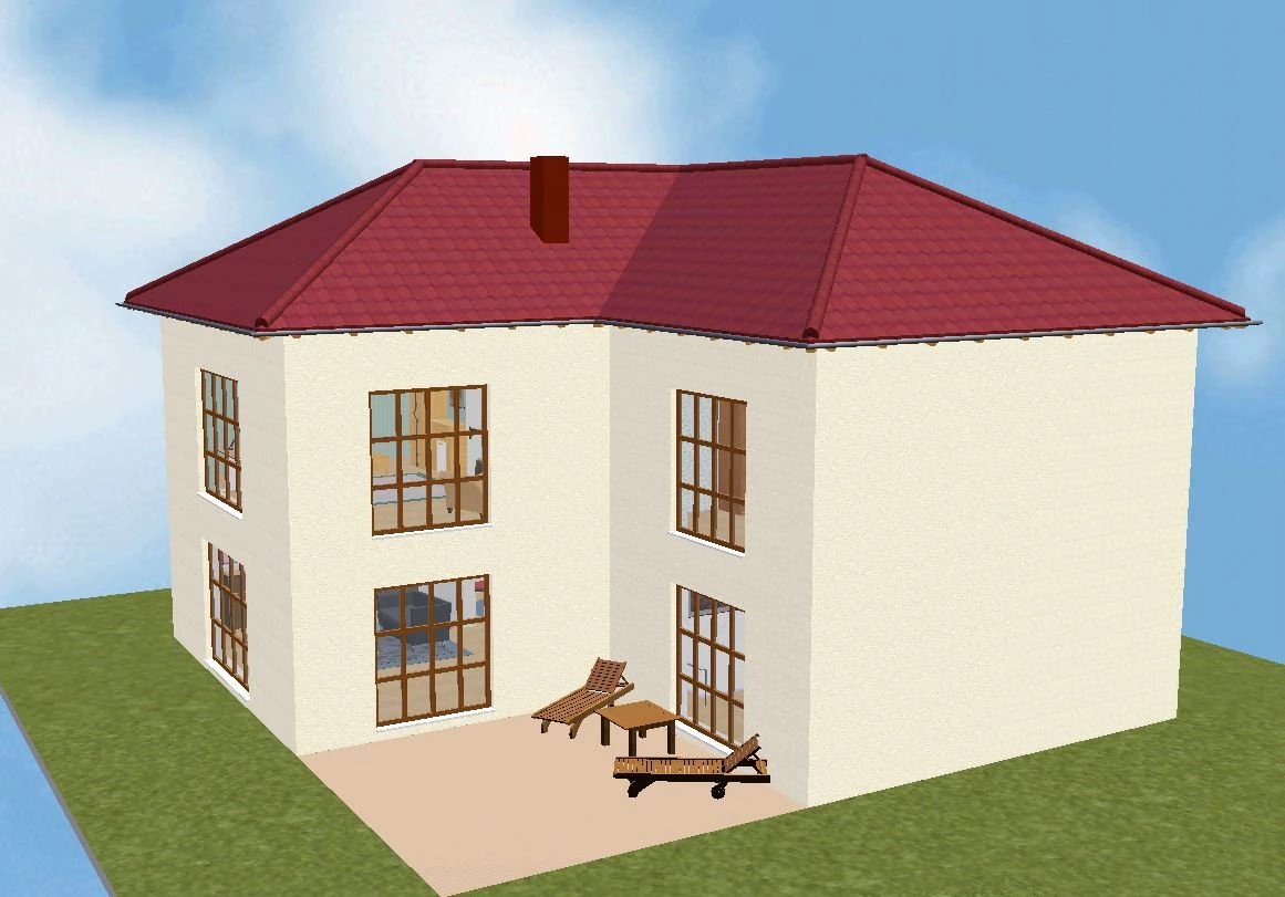 House 13 3D Model .c4d .max .obj .3ds .fbx .stl .blend 