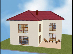 House 13 Modèle 3D