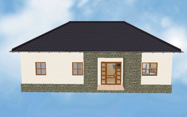 House 14 Modèle 3D .c4d .max .obj .3ds .fbx .stl .blend 