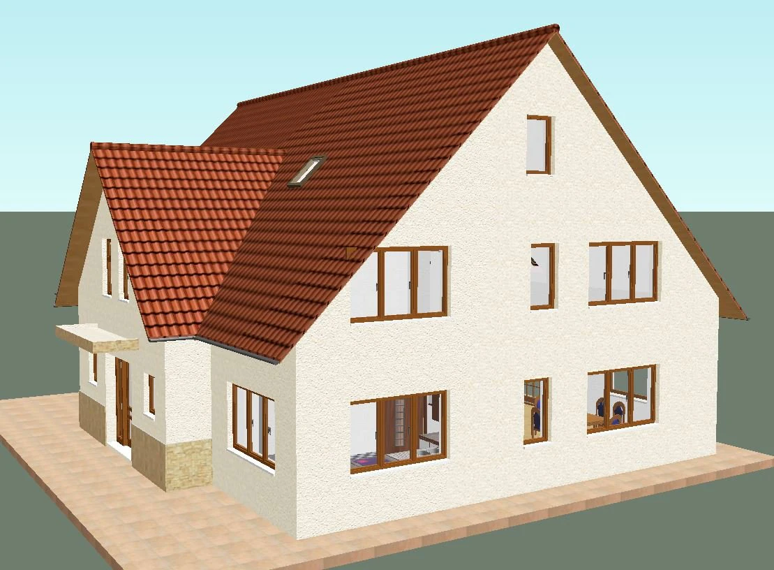 House 15 3D Model .c4d .max .obj .3ds .fbx .stl .blend 