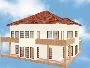 House 18 3D Print Model