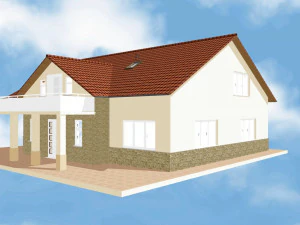 House 19 3D Print Model