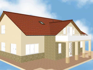 House 19 3D Print Model