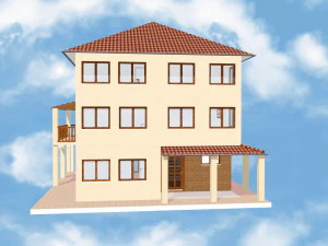 मकान 20 3D प्रिंट मॉडल