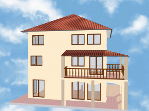 House 20 3D Принт Модель
