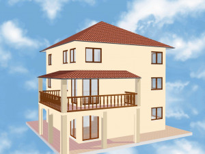 House 20 3D Принт Модель