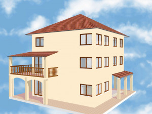 House 20 3D Принт Модель