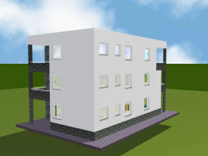 House 22 3D Print Model