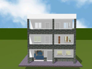 House 22 3D Print Model