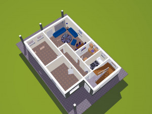 House 22 Modèles 3D en vedette