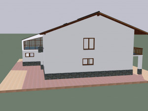 House 23 3D Print Model