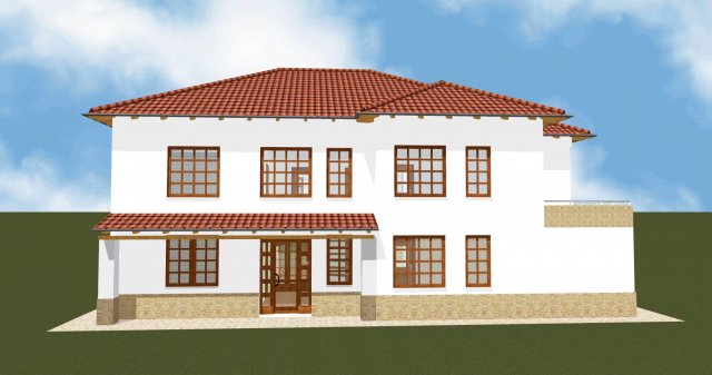 House 24 Model do druku 3D .c4d .max .obj .3ds .fbx .stl .blend 