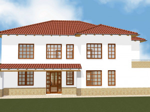 House 24 3D 프린트 모델