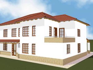 House 24 3D Print Model