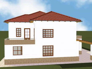 House 24 3D Print Model