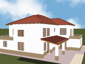 House 24 Model do druku 3D