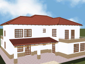 House 24 Model do druku 3D