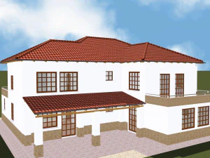 House 24 3D Print Model
