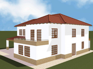 House 24 Model do druku 3D