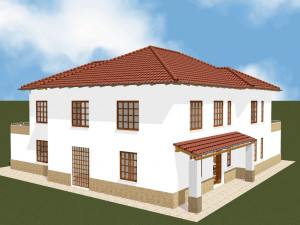 House 24 Model do druku 3D