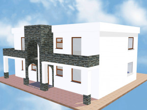 House 25 Modèles 3D en vedette