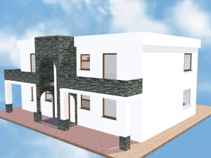 House 25 3D Print Model