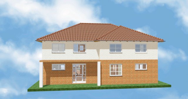 House 26 3D Print Model .c4d .max .obj .3ds .fbx .stl .blend