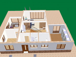 House 27 Model Cetak 3D