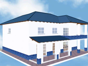 House 28 3D Print Model