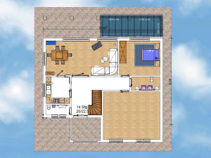 House 28 3D Print Model