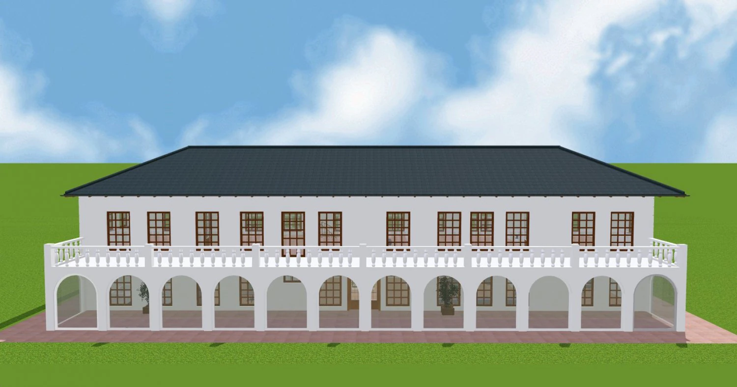 House 30 3D Print Model .c4d .max .obj .3ds .fbx .stl .blend 
