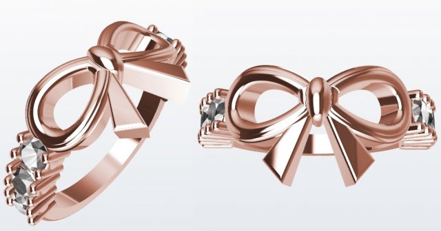 anillo mono Modelo de Impressão 3D .c4d .max .obj .3ds .fbx .stl .blend 
