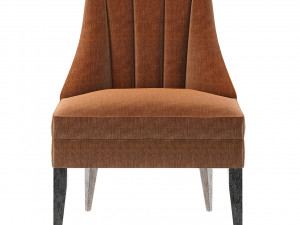modern armchair kreslo velvet 3D 모델
