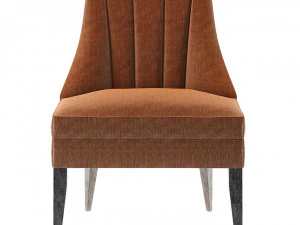 modern armchair kreslo velvet 3D Model